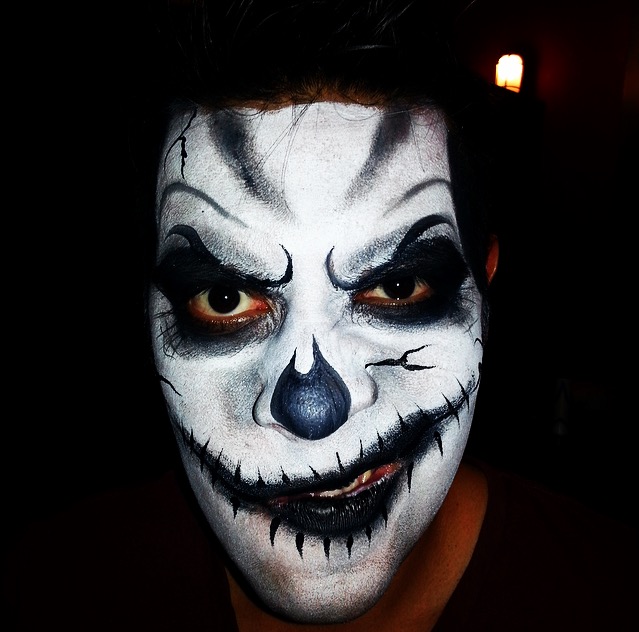 Scary Face painting